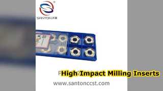 Ударопрочные фрезерные пластины W Co Ti PNGG120530