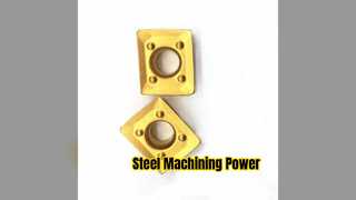 Твердосплавные вставки с покрытием CrTiAIN для стали